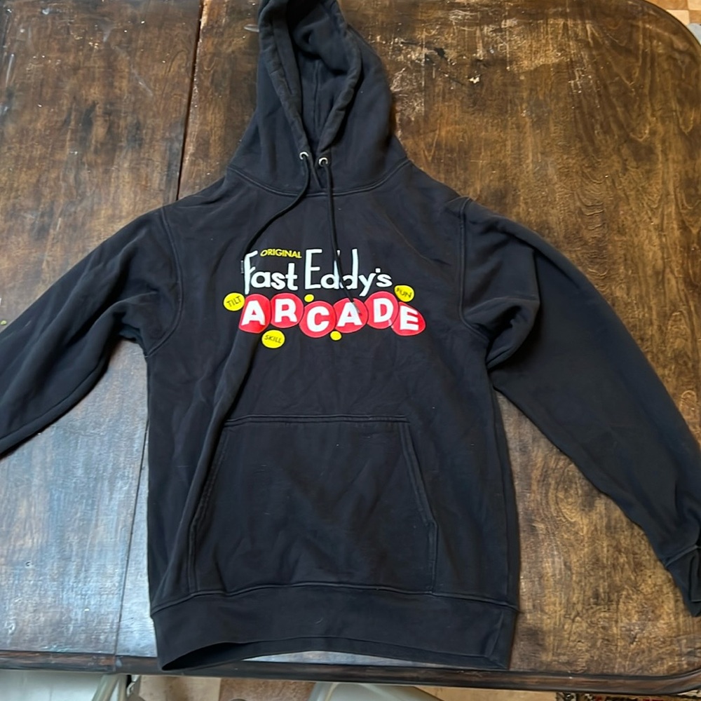 Retro logo Hoodie, men’s small